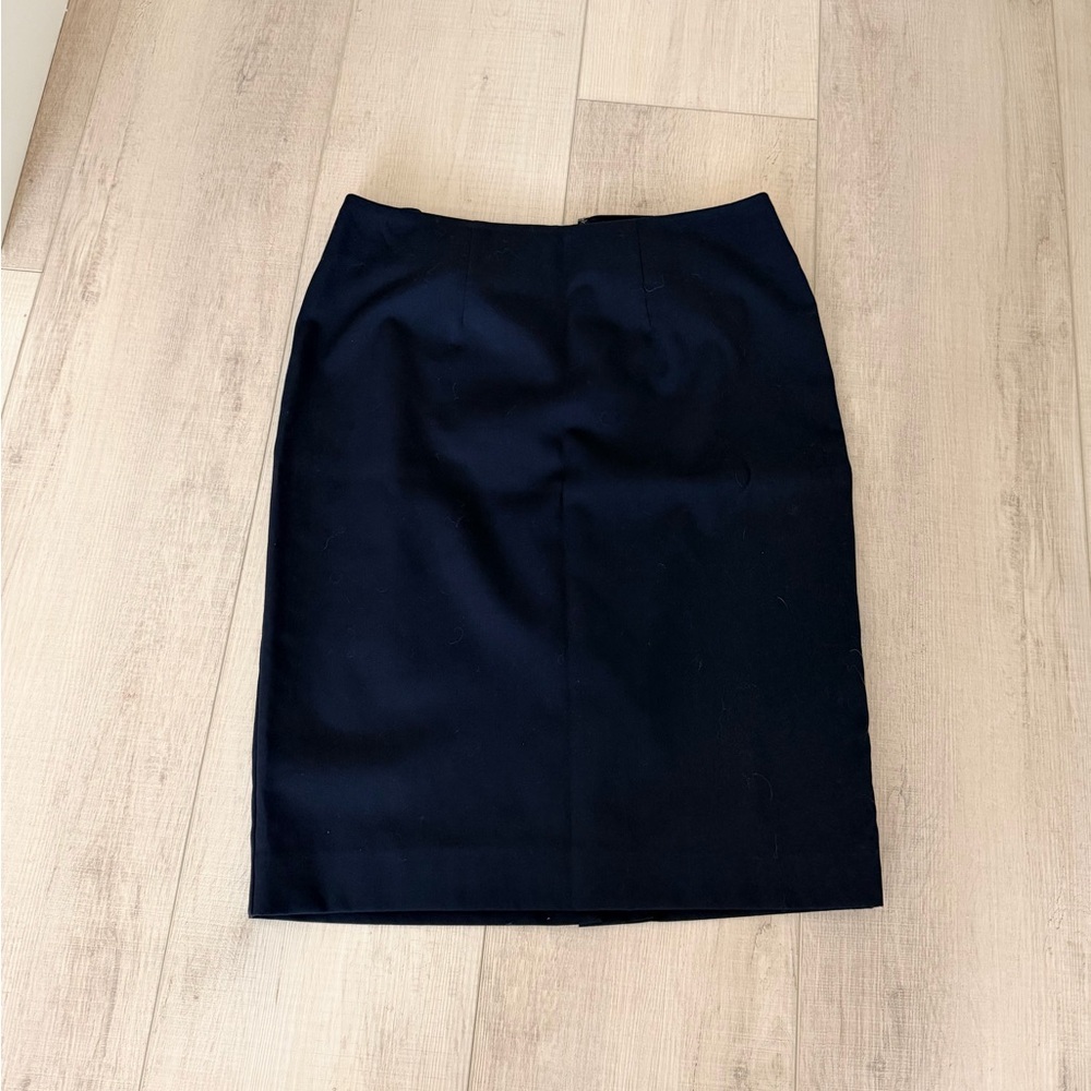 Merona Dark Blue Pencil Skirt
